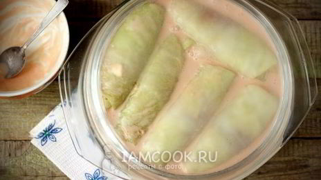 голубцы в микроволновке