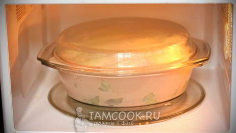 голубцы в микроволновке