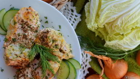 голубцы в пекинской капусте