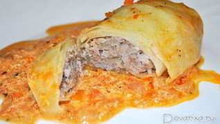 Голубцы запеченные