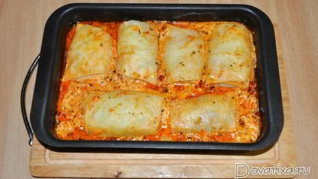 голубцы запеченные