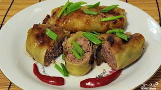 Голубцы жареные