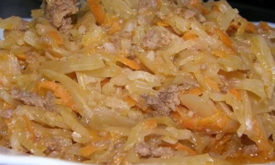 Рецепт ленивые голубцы ломтиками в духовке