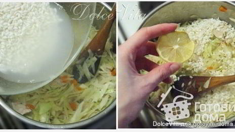 ленивые голубцы с курицей