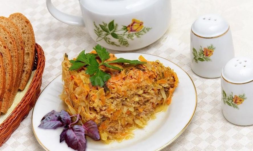 Рецепт ленивые голубцы слоями в мультиварке