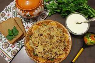 Ленивые голубцы со свиным фаршем