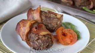 Ленивые голубцы в беконе