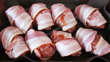 ленивые голубцы в беконе