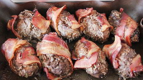 ленивые голубцы в беконе