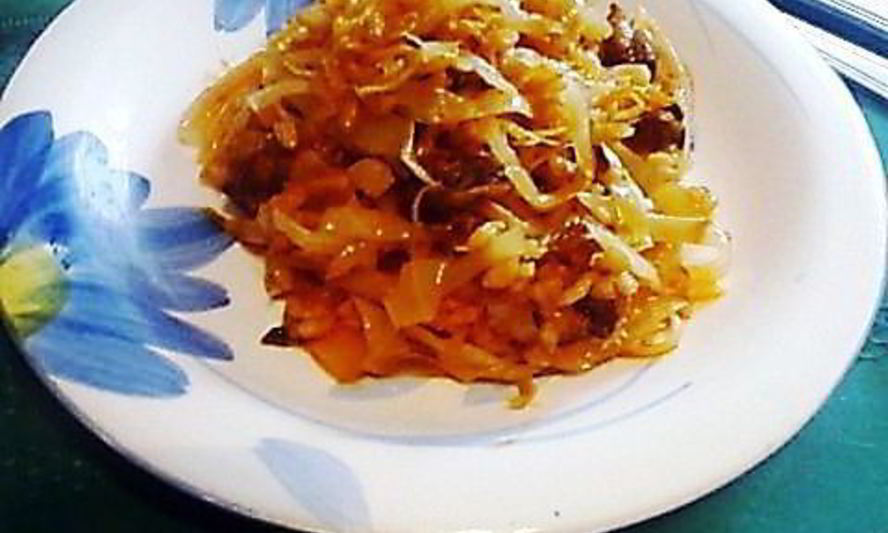 Рецепт ленивые голубцы