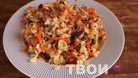 постные голубцы с грибами