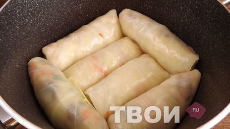 постные голубцы с грибами