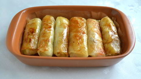 постные голубцы с рисом