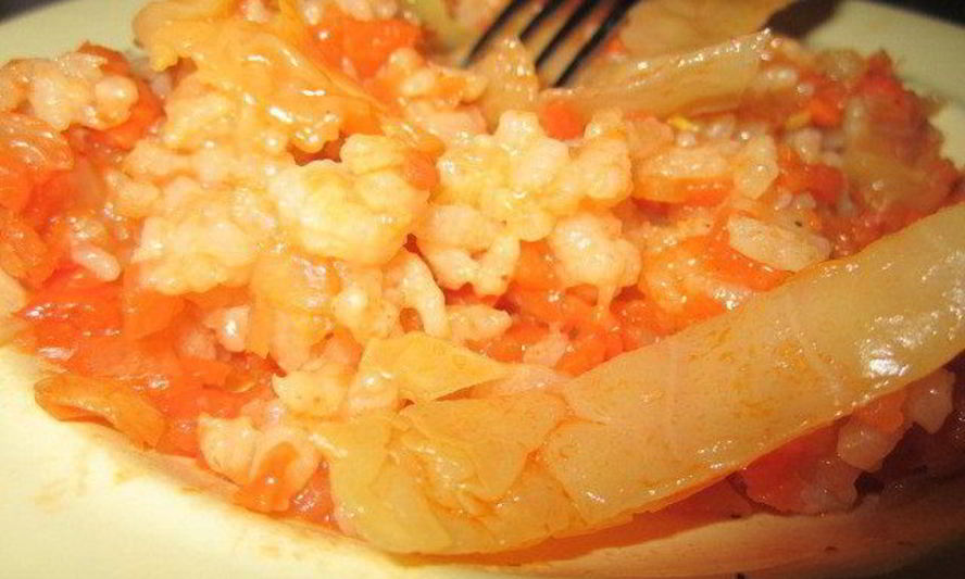 Рецепт постные ленивые голубцы