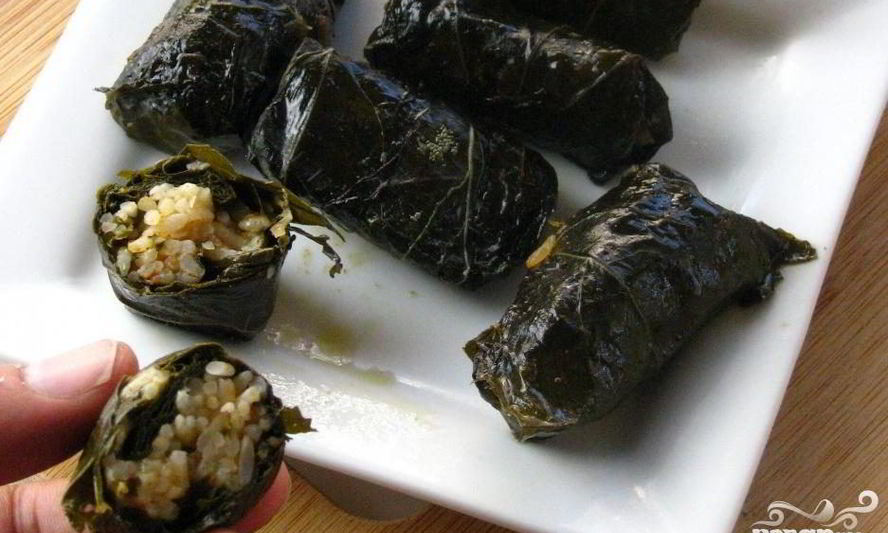 Рецепт вегетарианская долма