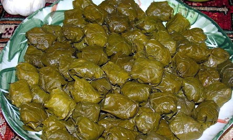 Рецепт виноградные голубцы