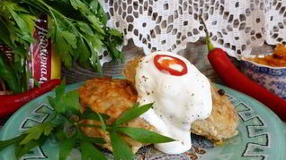 Запеченные ленивые голубцы с квашеной капустой