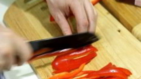 гречневая лапша с курицей терияки