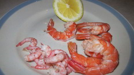 гречневая лапша соба с грибами и креветками