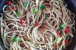 Гречневая лапша Соба с кунжутными семечками