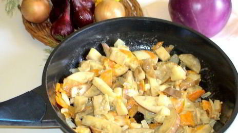 грибная лапша джинга