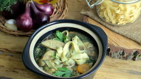 грибная лапша джинга