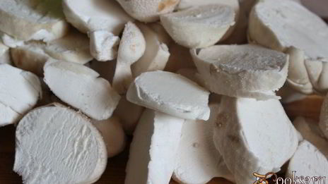 дождевики жаренные с луком