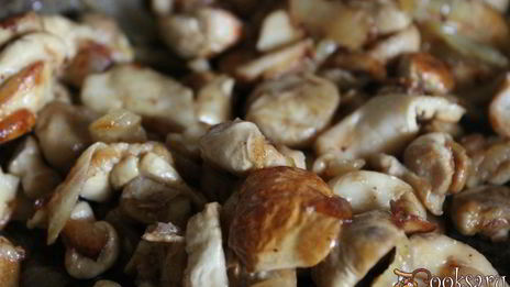 дождевики жаренные с луком