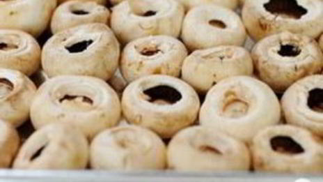 фаршированные шампиньоны праздничные