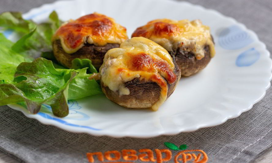 Рецепт фаршированные шампиньоны шикарные