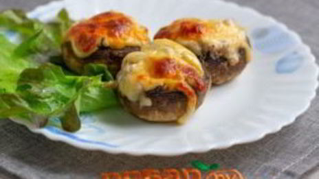 фаршированные шампиньоны шикарные