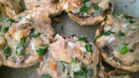 фаршированные шампиньоны