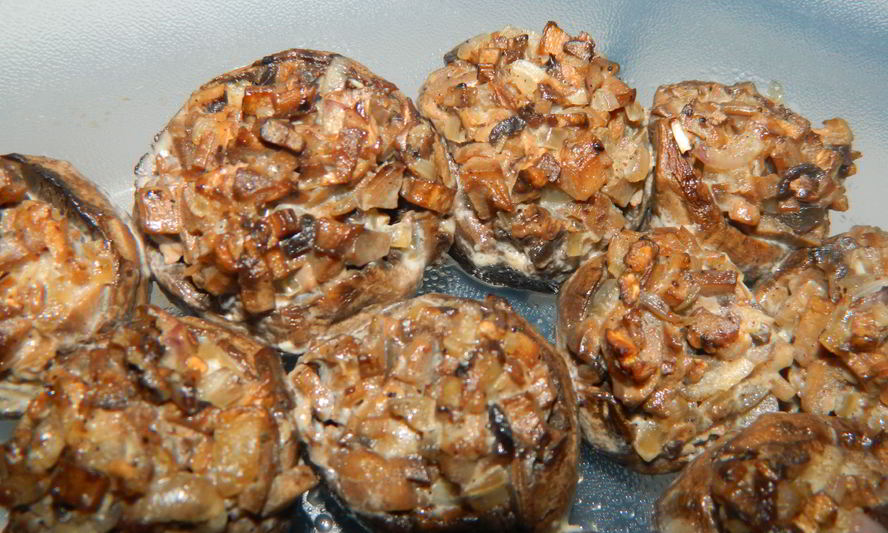 Рецепт фаршированные запеченные шампиньоны