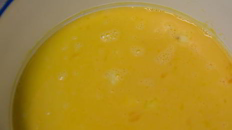 гренка с маскарпоне и нектаринами