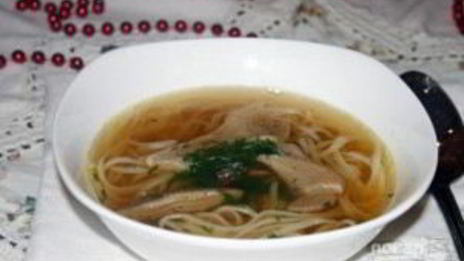 грибная юшка по-закарпатски