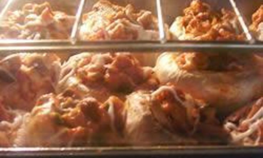 Рецепт грибы, фаршированные чоризо