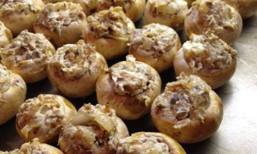 Рецепт грибы фаршированные в духовке