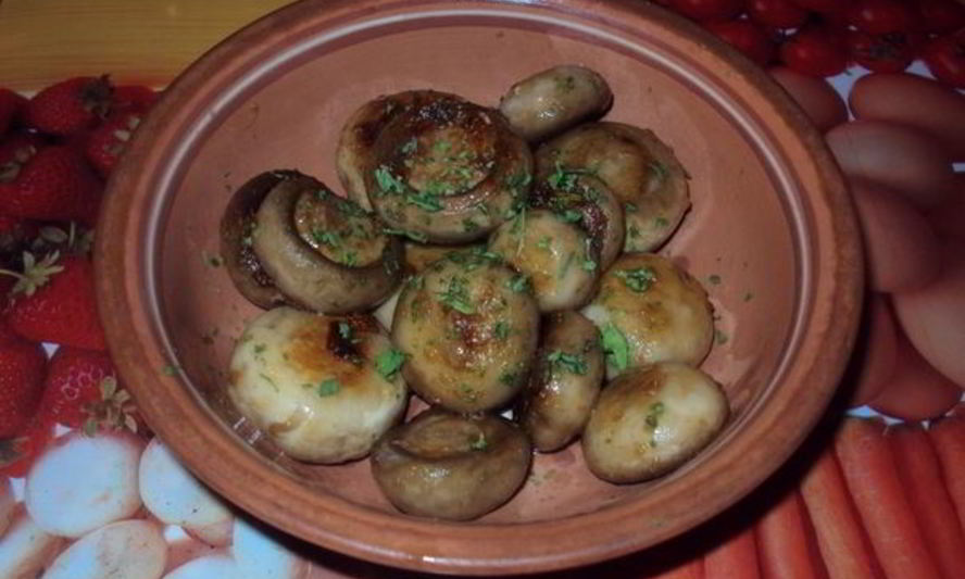 Рецепт грибы с чесноком