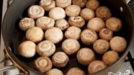 грибы с чесноком