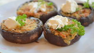 Грибы с начинкой