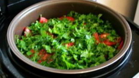 грибы с овощами в мультиварке