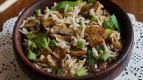 грибы шампиньоны жареные