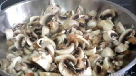 грибы со сливками