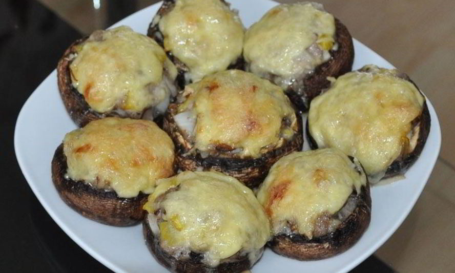 Рецепт грибы в аэрогриле