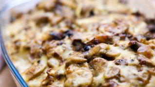 Грибы, запеченные с сыром