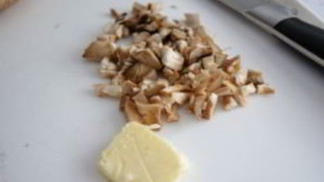 грибы, запеченные в фольге