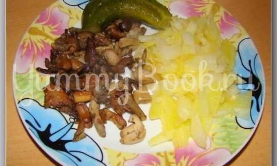 Рецепт грибы жареные