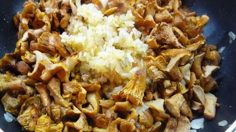 лисички в духовке