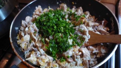 лисички в духовке