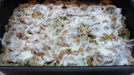 лисички в духовке